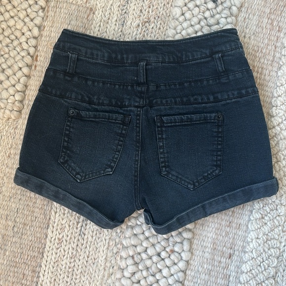 Mossimo Supply Co. High-Waisted Button Up Denim Short - Picture 2 of 3